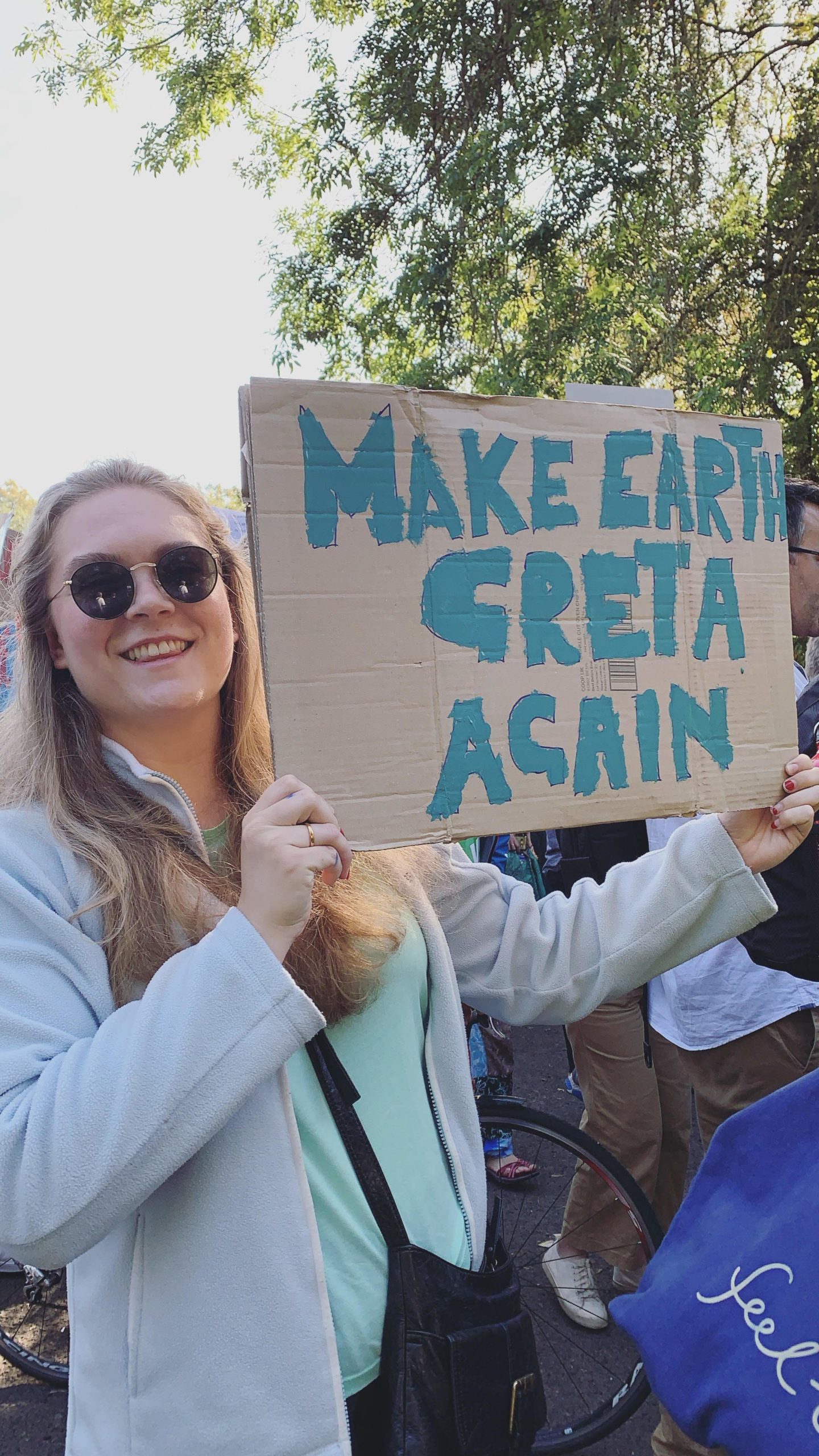 Make Earth Greta - Credit: @LessWasteLaura #ClimateChange #UniteBehindTheScience #TowardsZeroCarbon